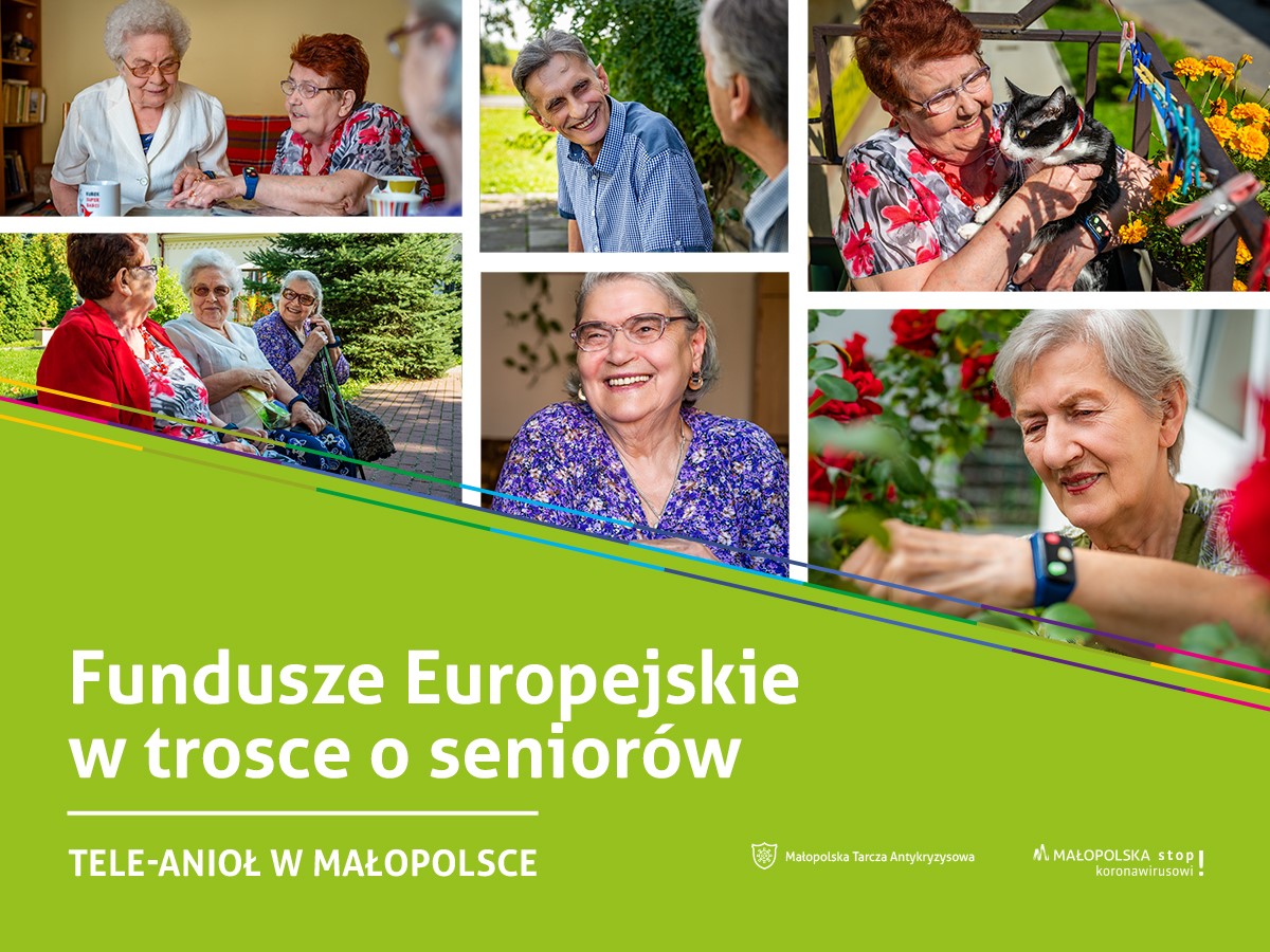 Fundusze Europejskie - Małopolski Tele-Anioł