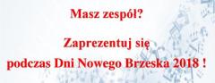 Zaprezentuj się podczas Dni Nowego Brzeska 2018 !