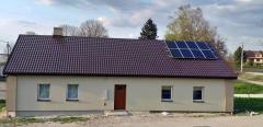 Remont budynku wiejskiego w Grębocinie