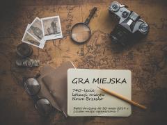 Weź udział w historycznej podróży i wygraj atrakcyjne nagrody. Gra miejska z okazji 740-lecia lokacji miasta Nowe Brzesko