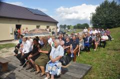 Fotorelacja z uroczystości poświęcenia budynku wiejskiego w Grębocinie