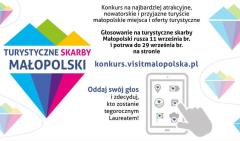 Zgłosiliśmy Hebdów do konkursu „Turystyczne Skarby Małopolski”. Trwa głosowanie!