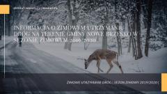 INFORMACJA O ZIMOWYM UTRZYMANIU DRÓG NA TERENIE GMINY NOWE BRZESKO W SEZONIE ZIMOWYM 2019/2020