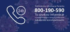 KORONAWIRUS - Telefoniczna Informacja Pacjenta