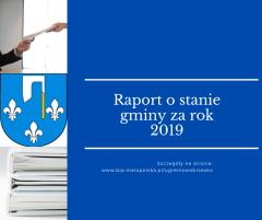 Raport o stanie gminy 2019