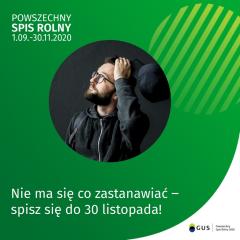 Ostatnie dni Powszechnego Spisu Rolnego