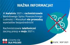 Komunikat dotyczący spisu ludności